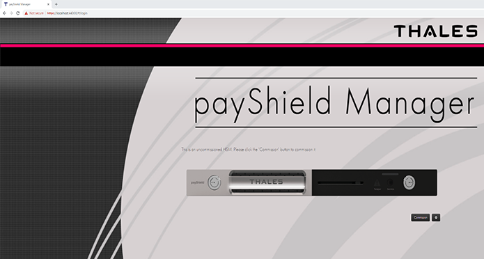 Thales payShield Manager